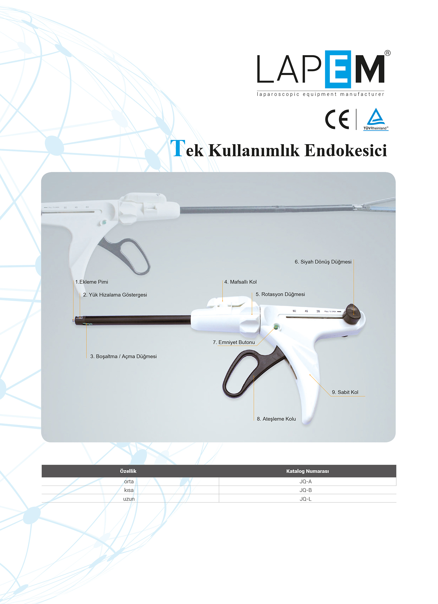Tek Kullanımlık Endokesici